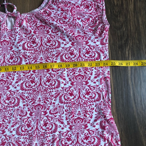 Womens top, elastic neck line with tie, paisley beautiful pattern - Picture 11 of 14